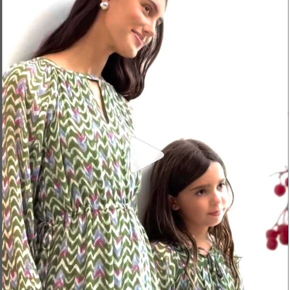 Roller Rabbit Olivia Ikat Chifon Women’s maxi dress size XS. New - Picture 4 of 12